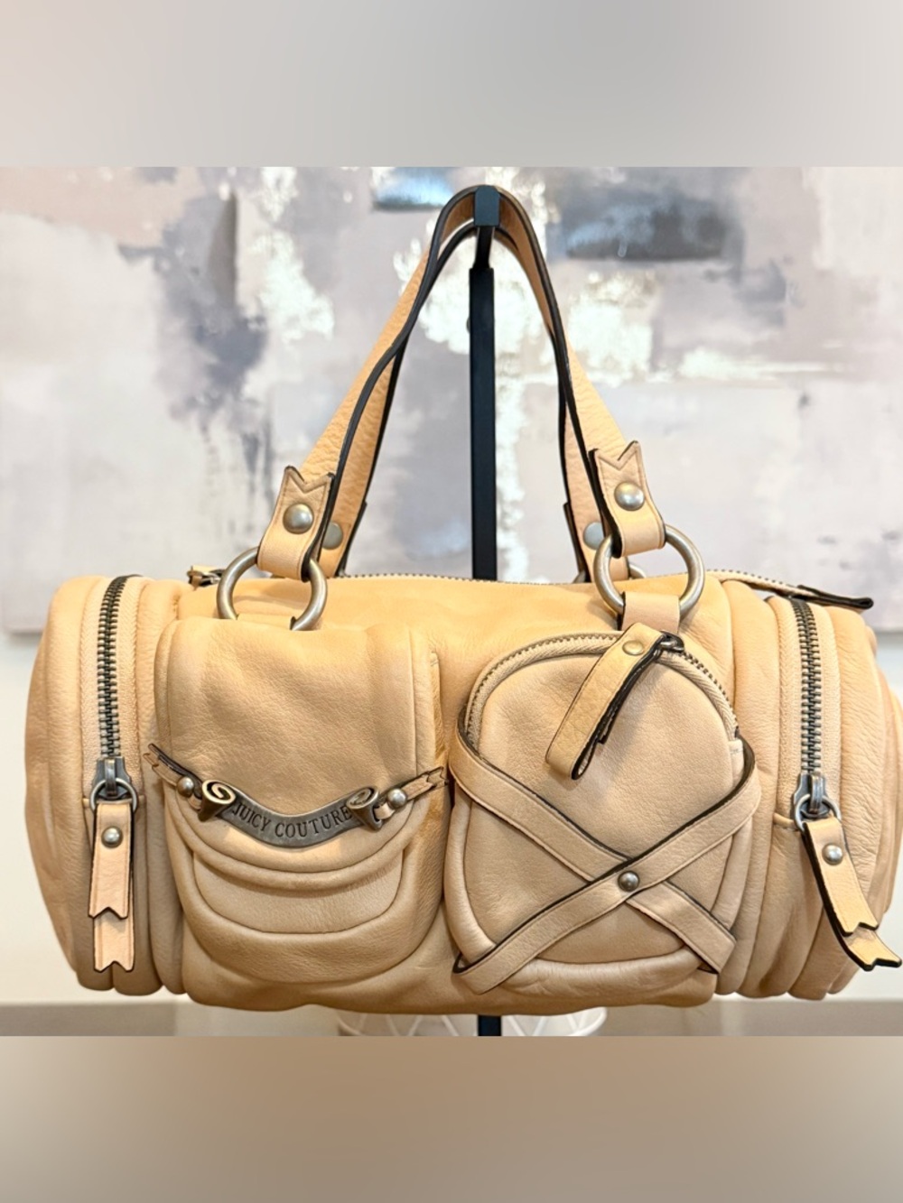 Juicy Couture Rare Vintage Y2K Barrel Bag